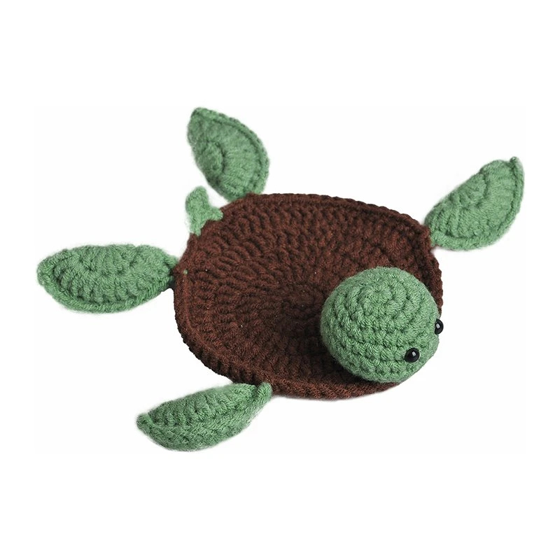 Crocheted Turtle Coasters high quality