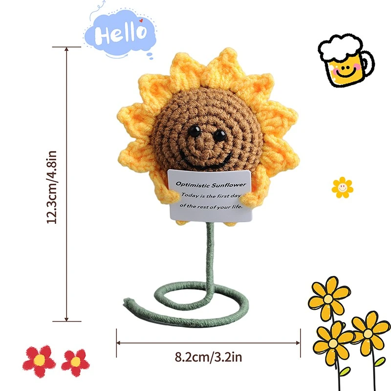 Crochet Sunflower Ornament factory