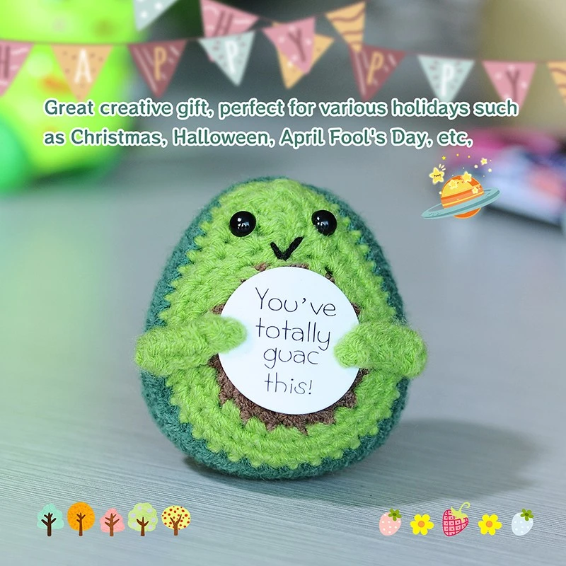 Crocheted Avocado Plush factory