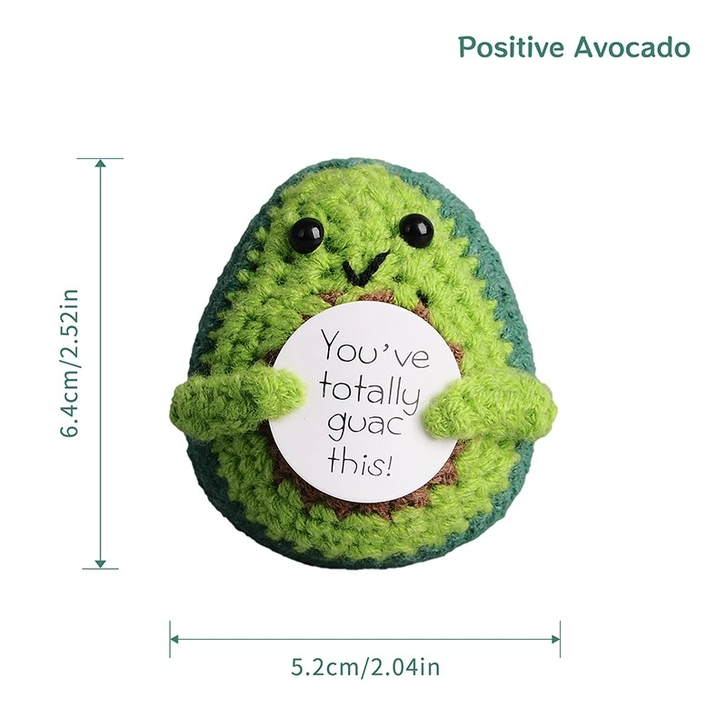 Crocheted Avocado Plush high quality